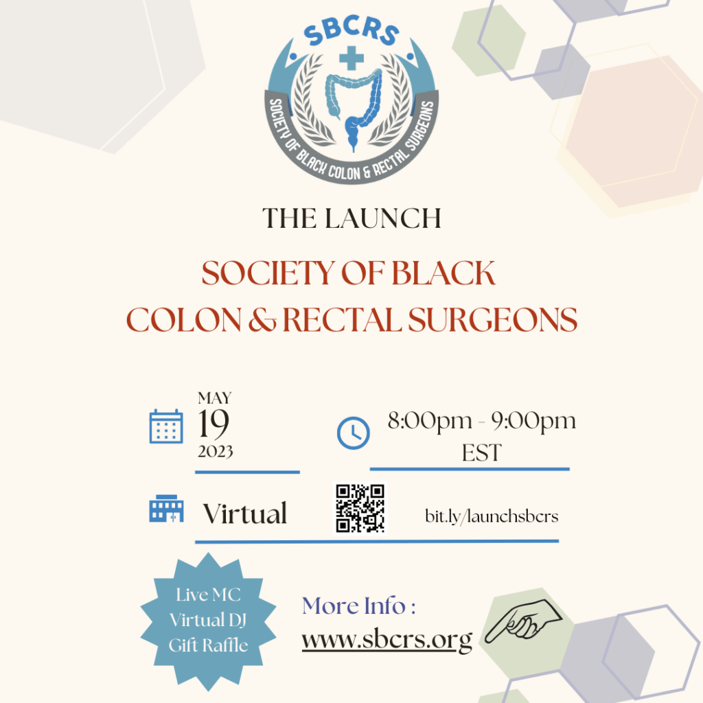 Copy of SBCRS Flyer Instagram Post Square - Society of Black Colon and Rectal Surgeons